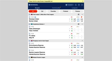 nowgoal mobi livescore